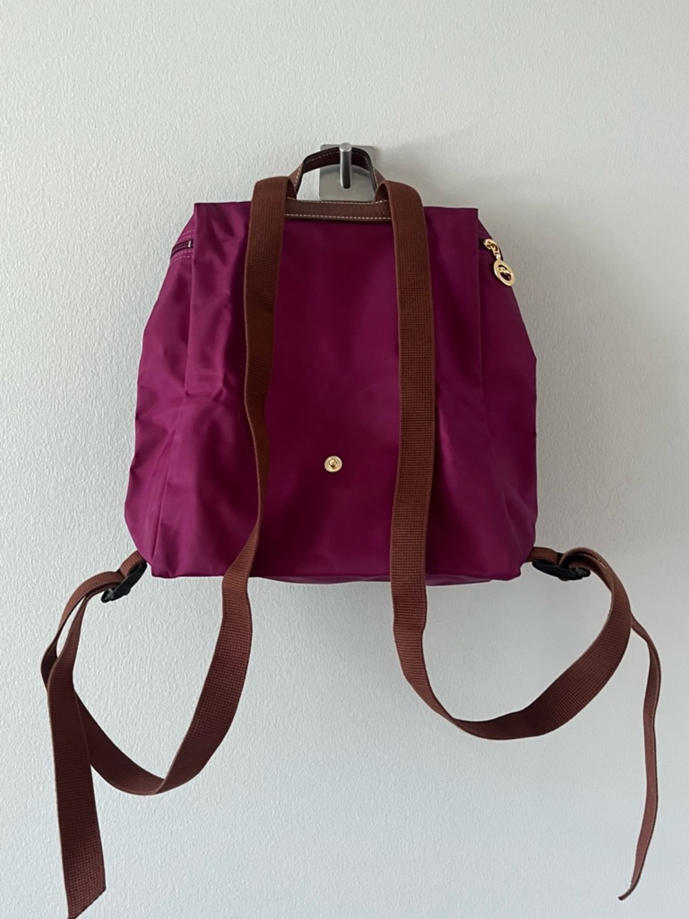 Longchamp Le Pliage Backpack in Red - Picture 5 of 8